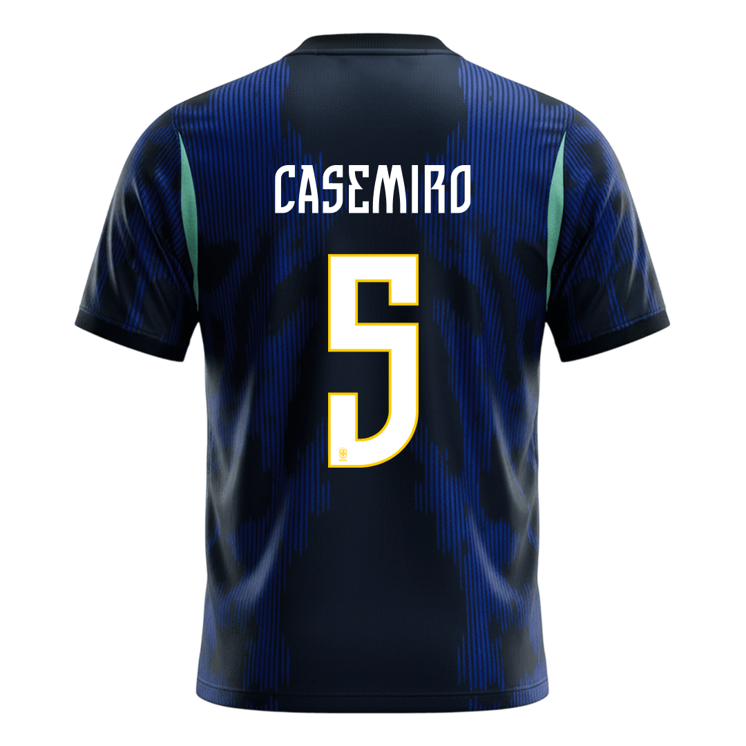 Brazil World Cup 2026 Vieras Pelipaita Miesten CASEMIRO #5 - kuva 9