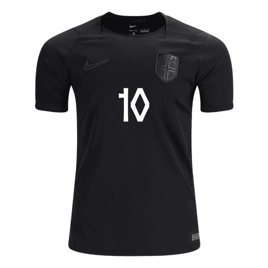 Norway World Cup 2026 Vieras Pelipaita Miesten ØDEGAARD #10 - kuva 2