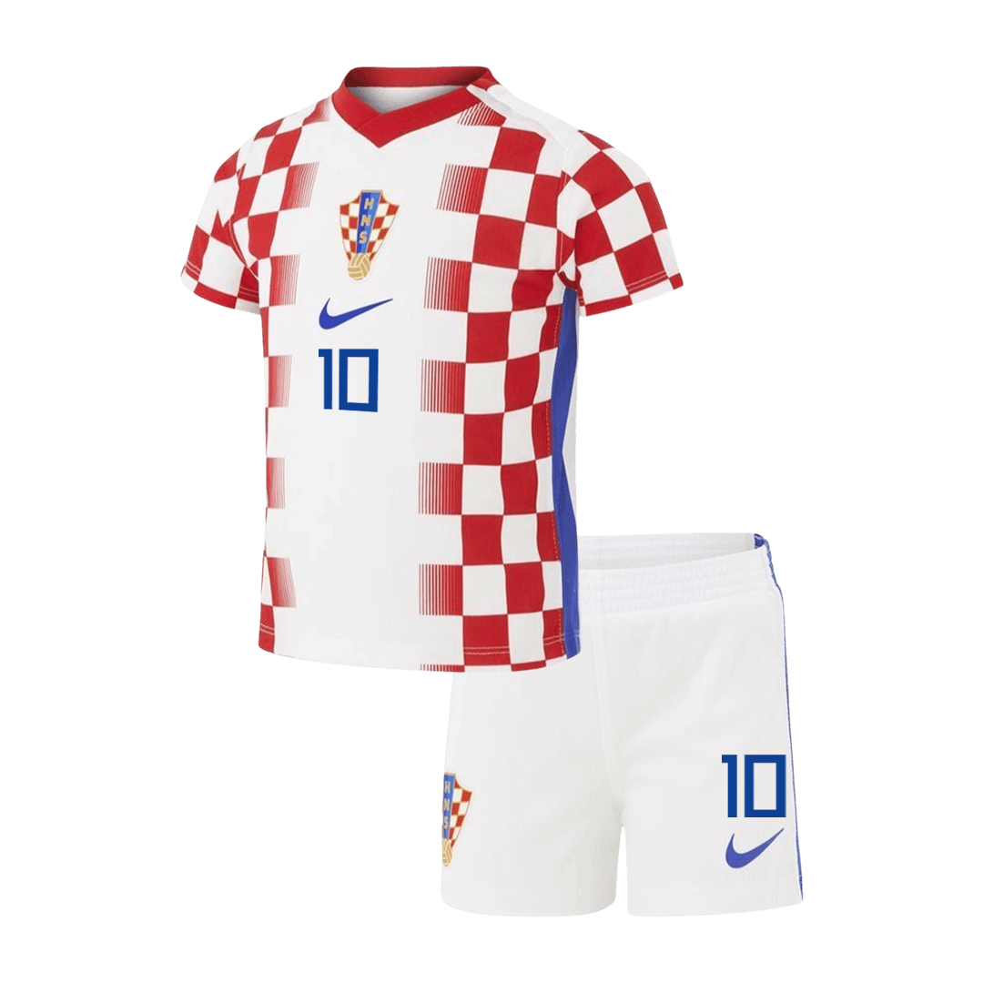 Croatia World Cup 2026 Koti Pelipaitasetti Lasten Modrić #10 - kuva 2