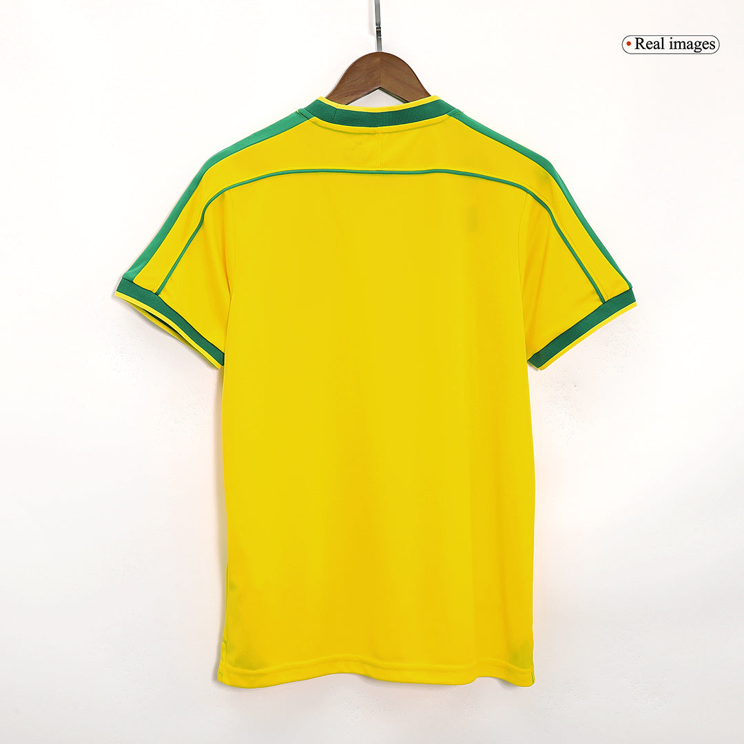 Brazil 1998 Koti Retro -pelipaita Miesten - kuva 8