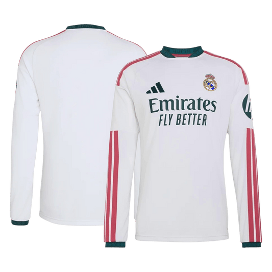 Real Madrid pitkähihainen kotipelipaita 2026/27 – lisänäkymä 2