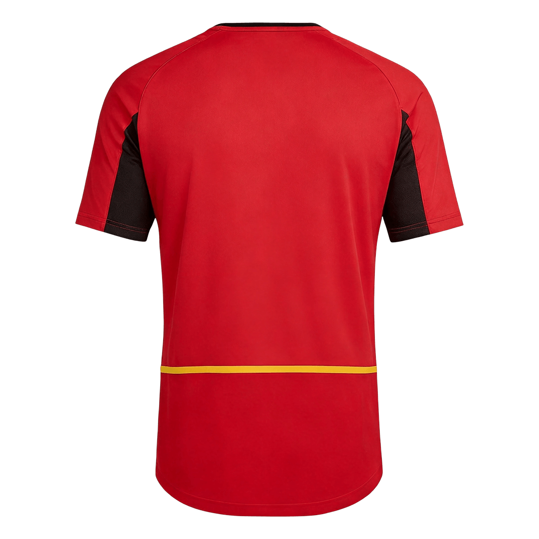 Belgium World Cup 2002 Koti Retro -pelipaita Miesten - kuva 2