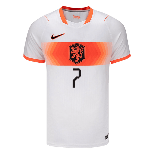 Netherlands World Cup 2026 Vieras Pelipaita Miesten XAVI #7 - kuva 2