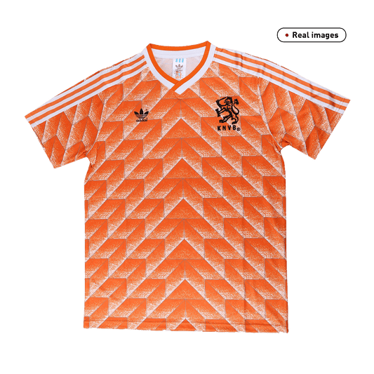 Netherlands 1988 Koti Retro -pelipaita Miesten - kuva 2