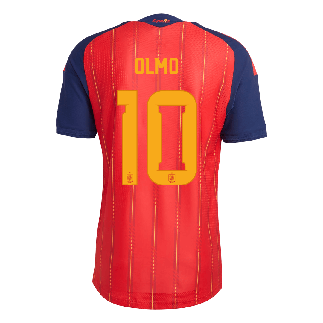 Spain World Cup 2026 Koti Pelipaita (Player Version) Miesten OLMO #10 - kuva 3