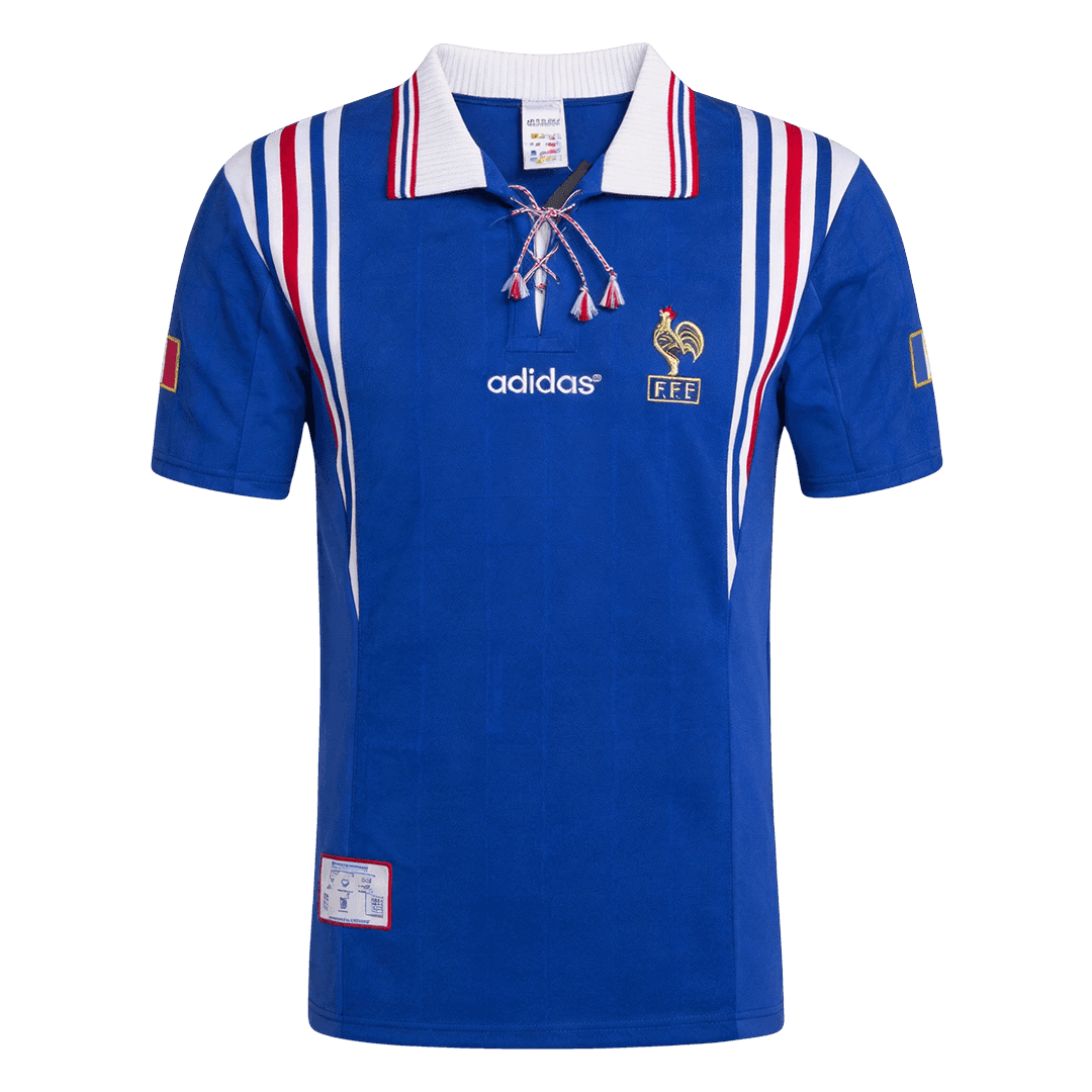 France 1996 Koti Retro -pelipaita Miesten