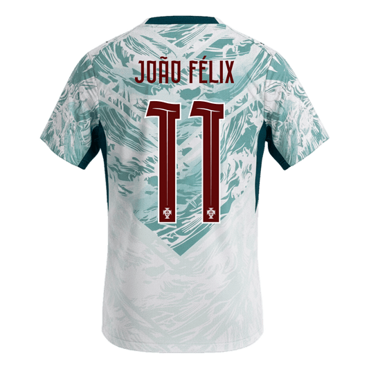 Portugal World Cup 2026 Vieras Pelipaita Miesten JO?O FéLIX #11 - kuva 2
