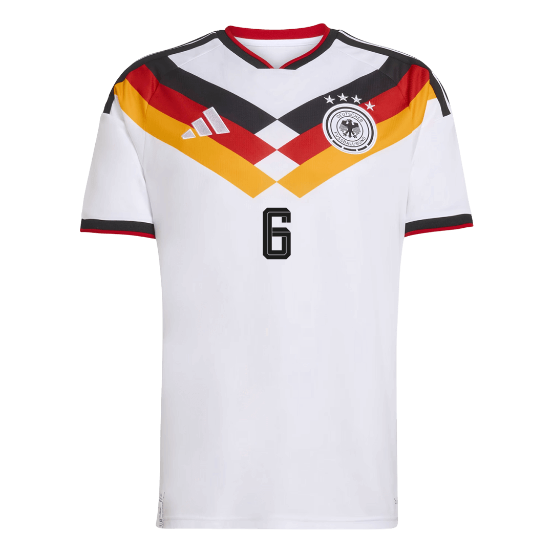 Germany World Cup 2026 Koti Pelipaita Miesten KIMMICH #6 - kuva 9