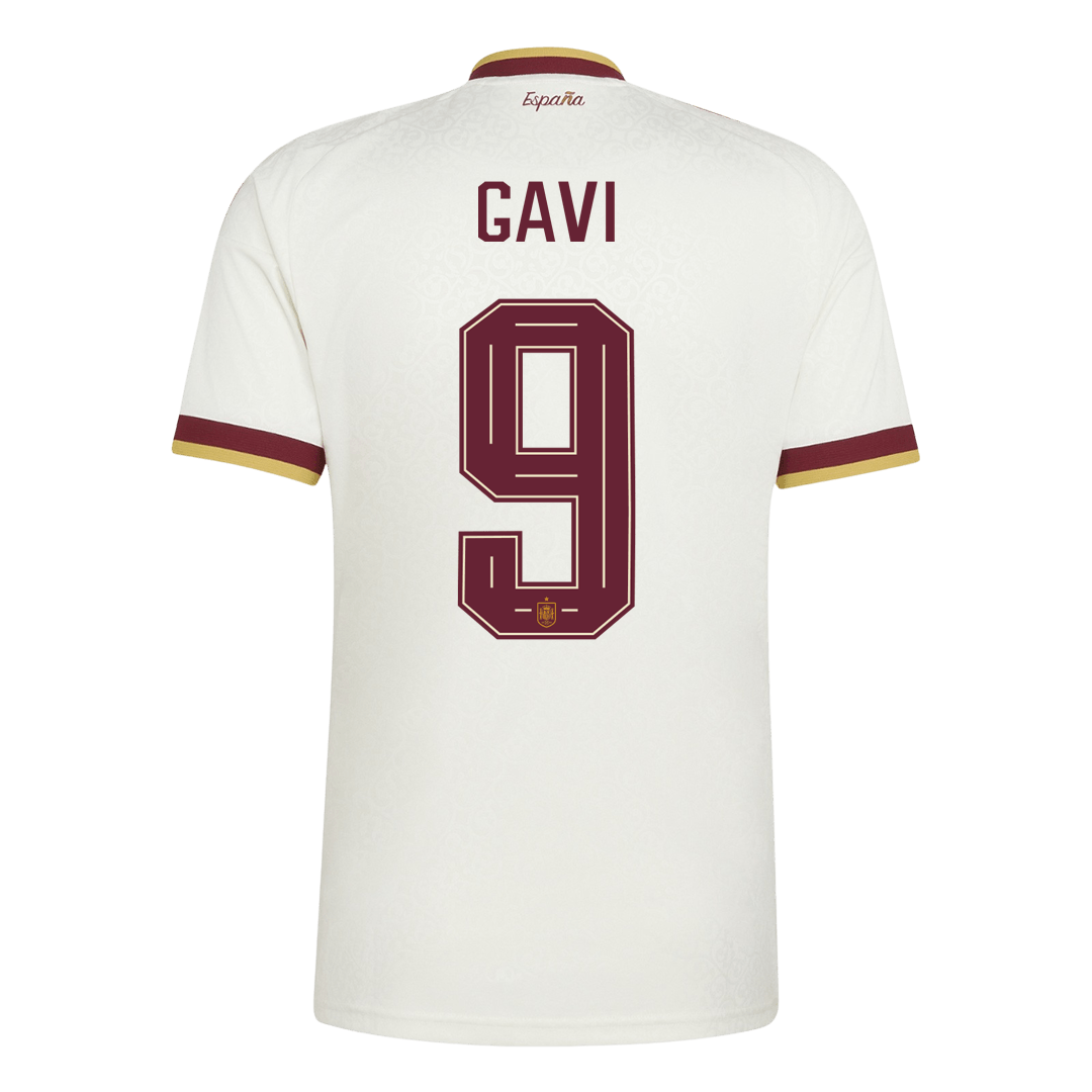 Spain World Cup 2026 Vieras Pelipaita Miesten GAVI #9 - kuva 3