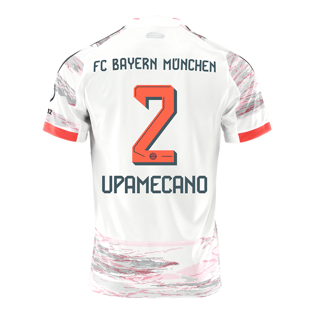 Bayern Munich 2025/26 Vieras Pelipaita Miesten UPAMECANO #2 - kuva 13