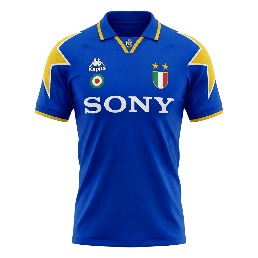 Juventus 1995/96 Vieras Retro -pelipaita Miesten