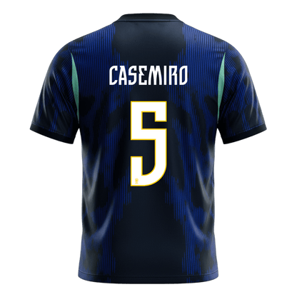 Brazil World Cup 2026 Vieras Pelipaita Miesten CASEMIRO #5 - kuva 9