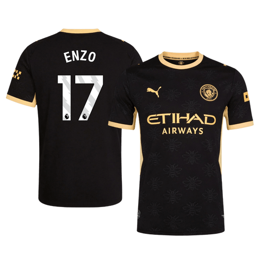 Manchester City vieraspelipaita 2026/27 – Enzo #17 (pelaajaversio)