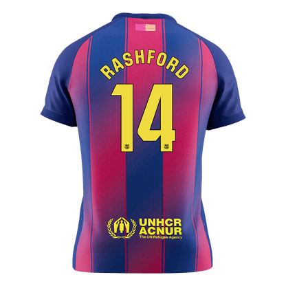 Barcelona 2025/26 Koti Pelipaita Miesten RASHFORD #14 - kuva 9