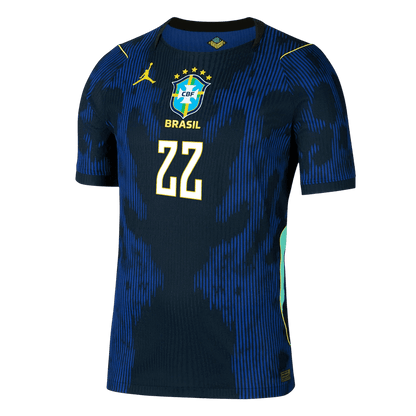 Brazil World Cup 2026 Vieras Pelipaita (Player Version) Miesten JO?O PEDRO #22 - kuva 3