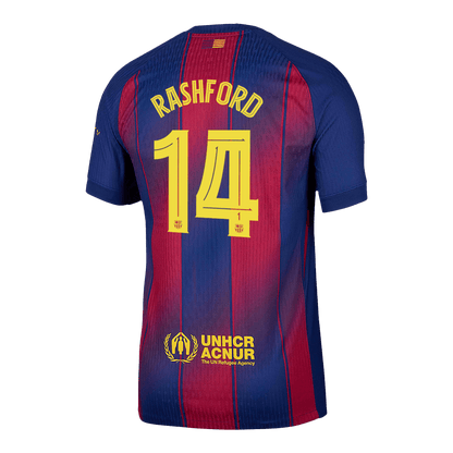 Barcelona 2025/26 UCL Koti Pelipaita (Player Version) Miesten RASHFORD #14 - kuva 13