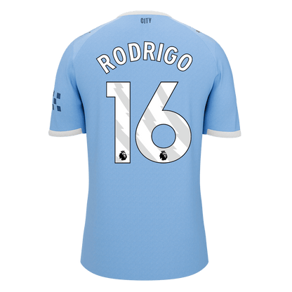 Manchester City 2025/26 Koti Pelipaita Miesten RODRIGO #16 [PREMIUM] - kuva 10