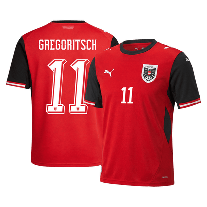 Austria World Cup 2026 Koti Pelipaita Miesten GREGORITSCH #11