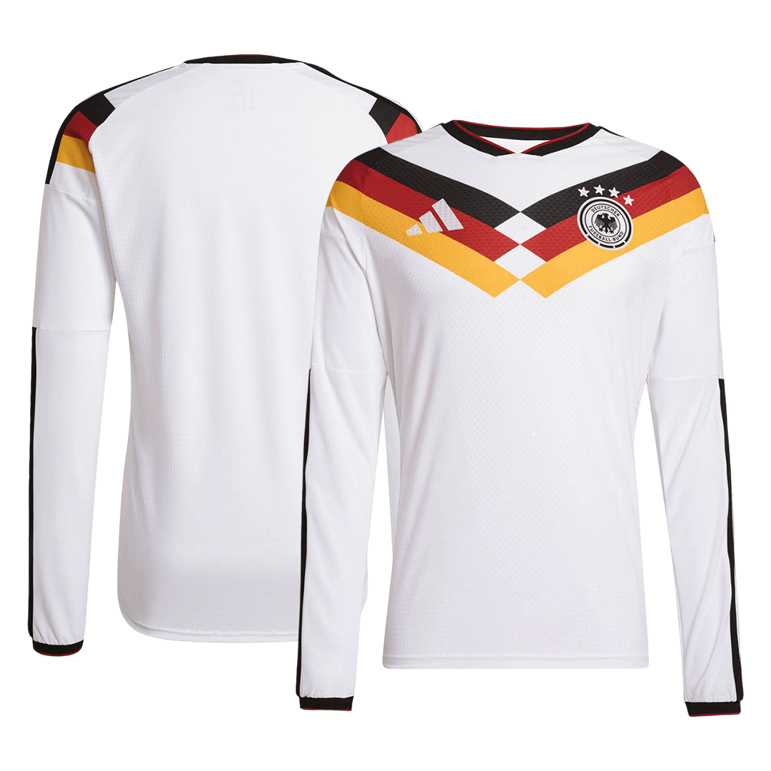Germany World Cup 2026 Koti Pitk?hihainen pelipaita Miesten - kuva 8