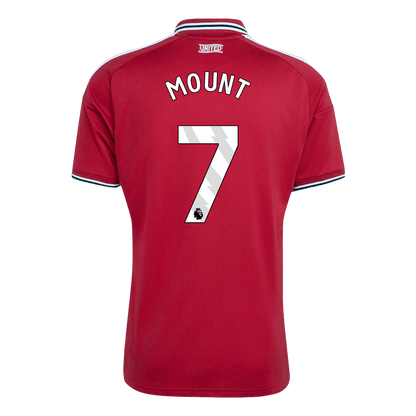 Manchester United 2026/27 Koti Pelipaita Miesten MOUNT #7 - kuva 10