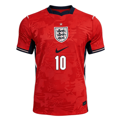 England World Cup 2026 Vieras Pelipaita (Player Version) Miesten BELLINGHAM #10 - kuva 8