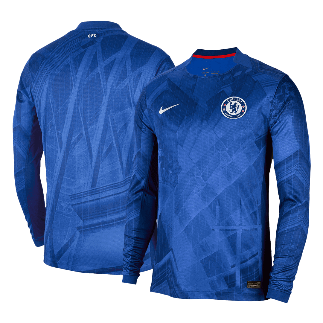 Chelsea 2025/26 Koti Pitk?hihainen pelipaita Miesten - kuva 10