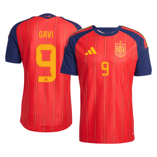 Spain World Cup 2026 Koti Pelipaita (Player Version) Miesten GAVI	 #9