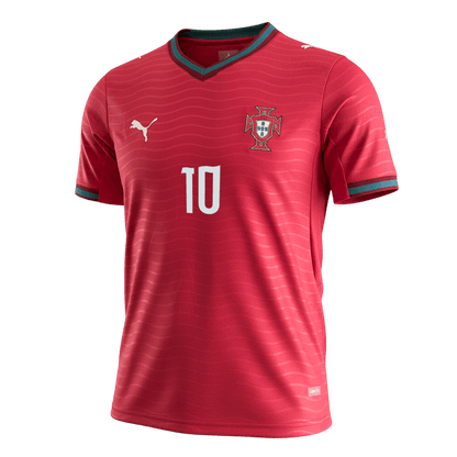 Portugal World Cup 2026 Koti Pelipaita Miesten BERNARDO #10 [PREMIUM] - kuva 9