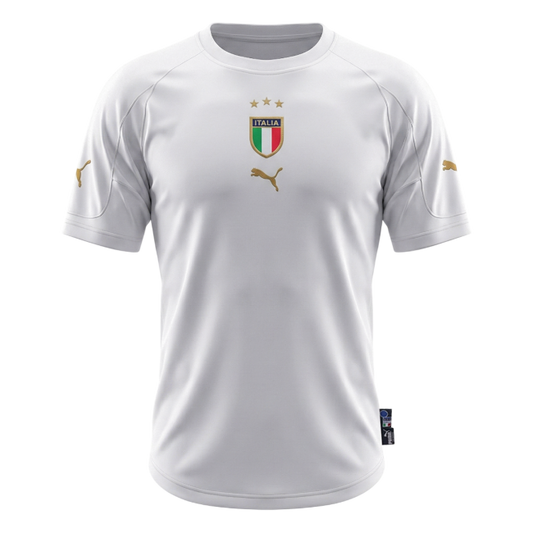 Italy 2004 Vieras Retro -pelipaita Miesten