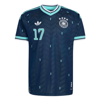 Germany World Cup 2026 Vieras Pelipaita (Player Version) Miesten WIRTZ #17 - kuva 8