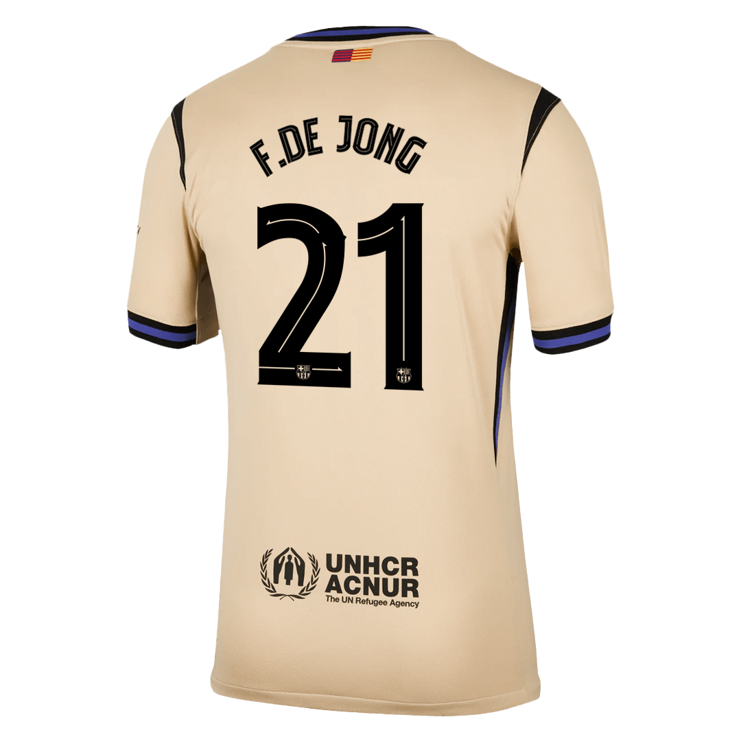 Barcelona 2025/26 UCL Vieras Pelipaita Miesten F.DE JONG #21 - kuva 13