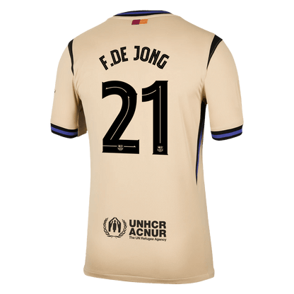 Barcelona 2025/26 UCL Vieras Pelipaita Miesten F.DE JONG #21 - kuva 13