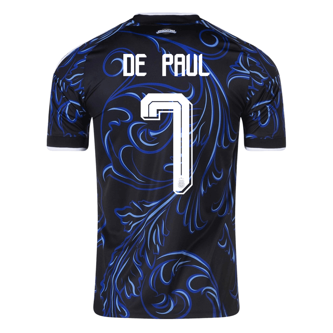 Argentina World Cup 2026 Vieras Pelipaita Miesten DE PAUL #7 - kuva 9