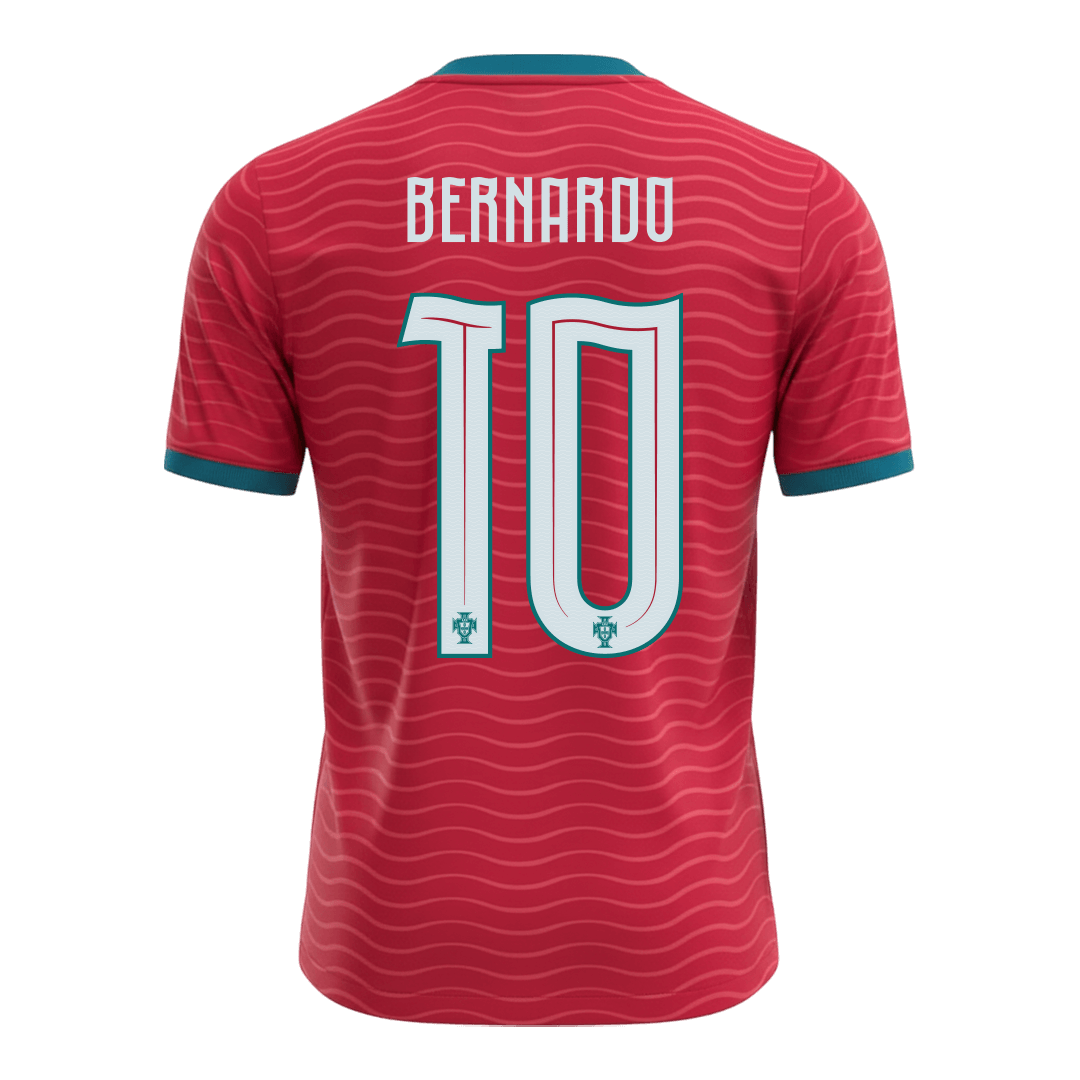 Portugal World Cup 2026 Koti Pelipaita Miesten BERNARDO #10 [PREMIUM] - kuva 8