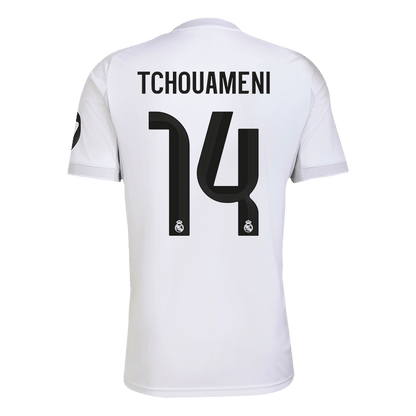 Real Madrid 2025/26 Koti Pelipaita Miesten TCHOUAMENI #14 - kuva 9
