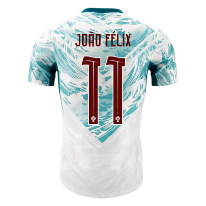 Portugal World Cup 2026 Vieras Pelipaita (Player Version) Miesten JO?O FéLIX #11 - kuva 9