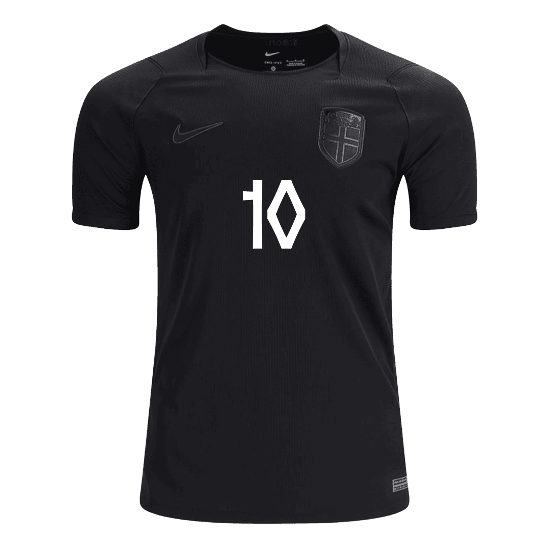 Norway World Cup 2026 Vieras Pelipaita Miesten ØDEGAARD #10 - kuva 2