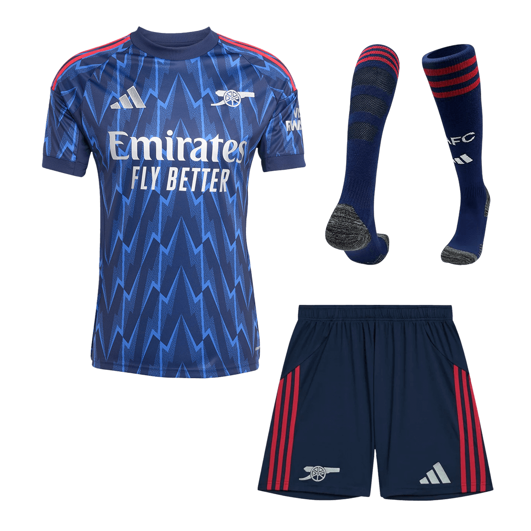 Arsenal 2025/26 Vieras T?ydellinen peliasu Miesten