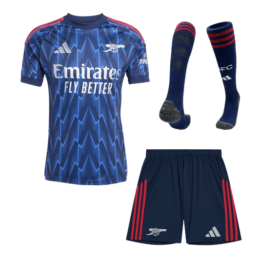 Arsenal 2025/26 Vieras T?ydellinen peliasu Miesten