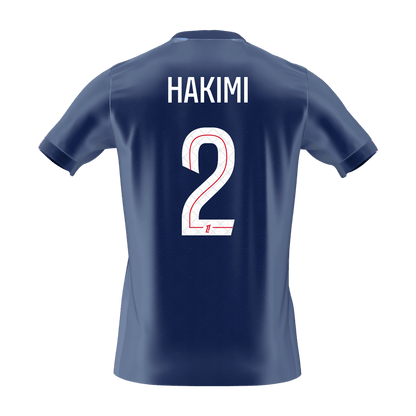 PSG 2025/26 Koti Pelipaita Miesten HAKIMI #2 [PREMIUM] - kuva 2