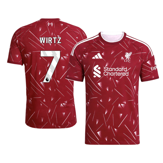 Liverpool kotipelipaita 2026/27 – Wirtz #7