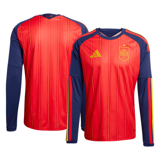 Spain World Cup 2026 Koti Pitk?hihainen pelipaita Miesten - kuva 2