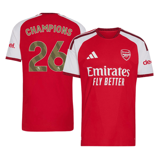 Arsenal 2026/27 Koti Pelipaita (Player Version) Miesten CHAMPIONS #26