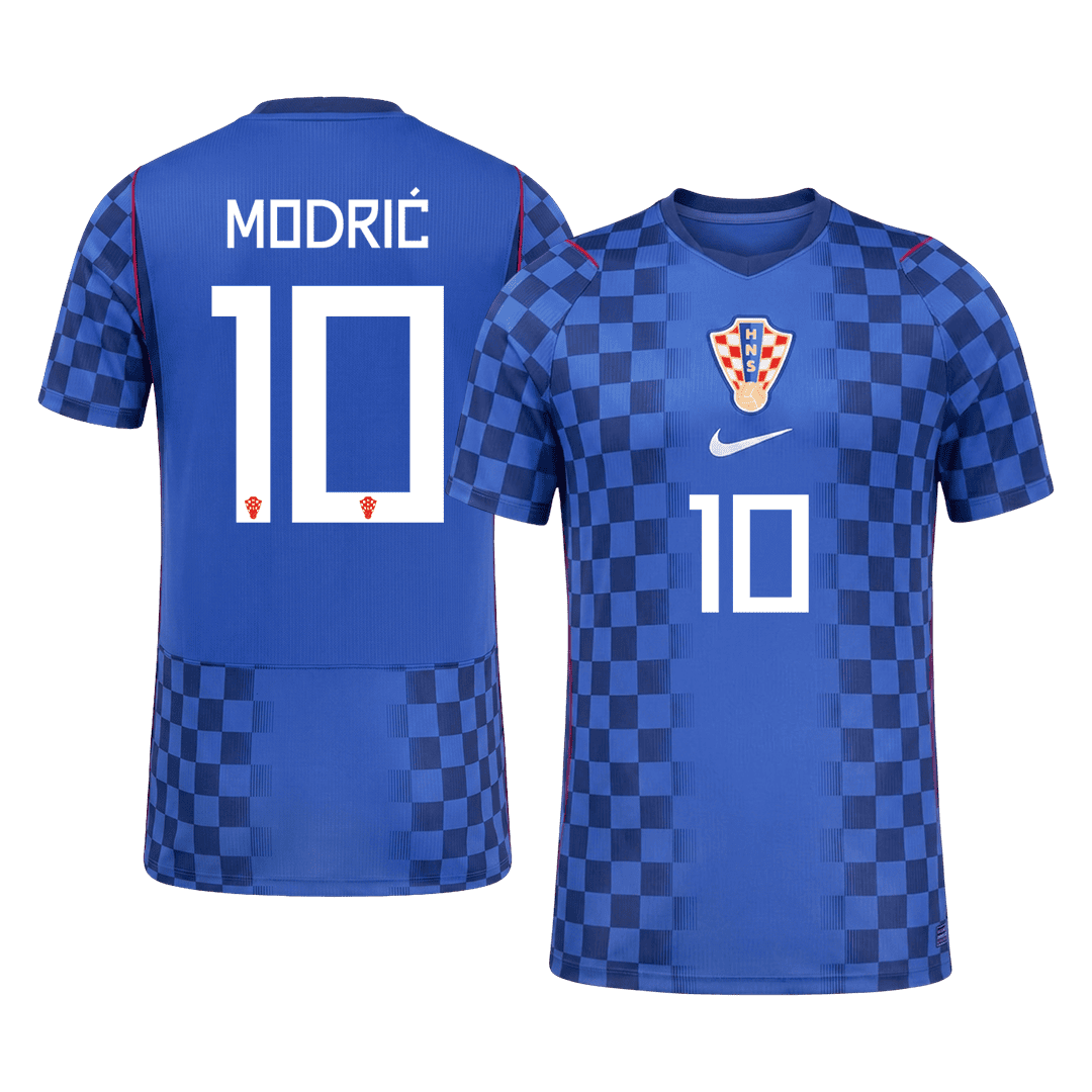 Croatia World Cup 2026 Vieras Pelipaita (Player Version) Miesten Modrić #10
