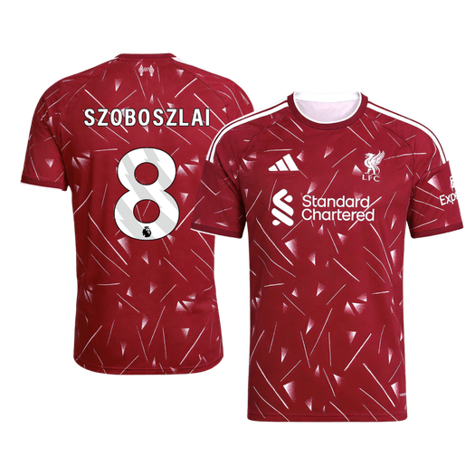 Liverpool kotipelipaita 2026/27 – Szoboszlai #8