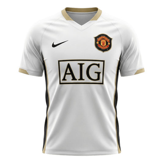 Manchester United 2006/07 Vieras Retro -pelipaita Miesten