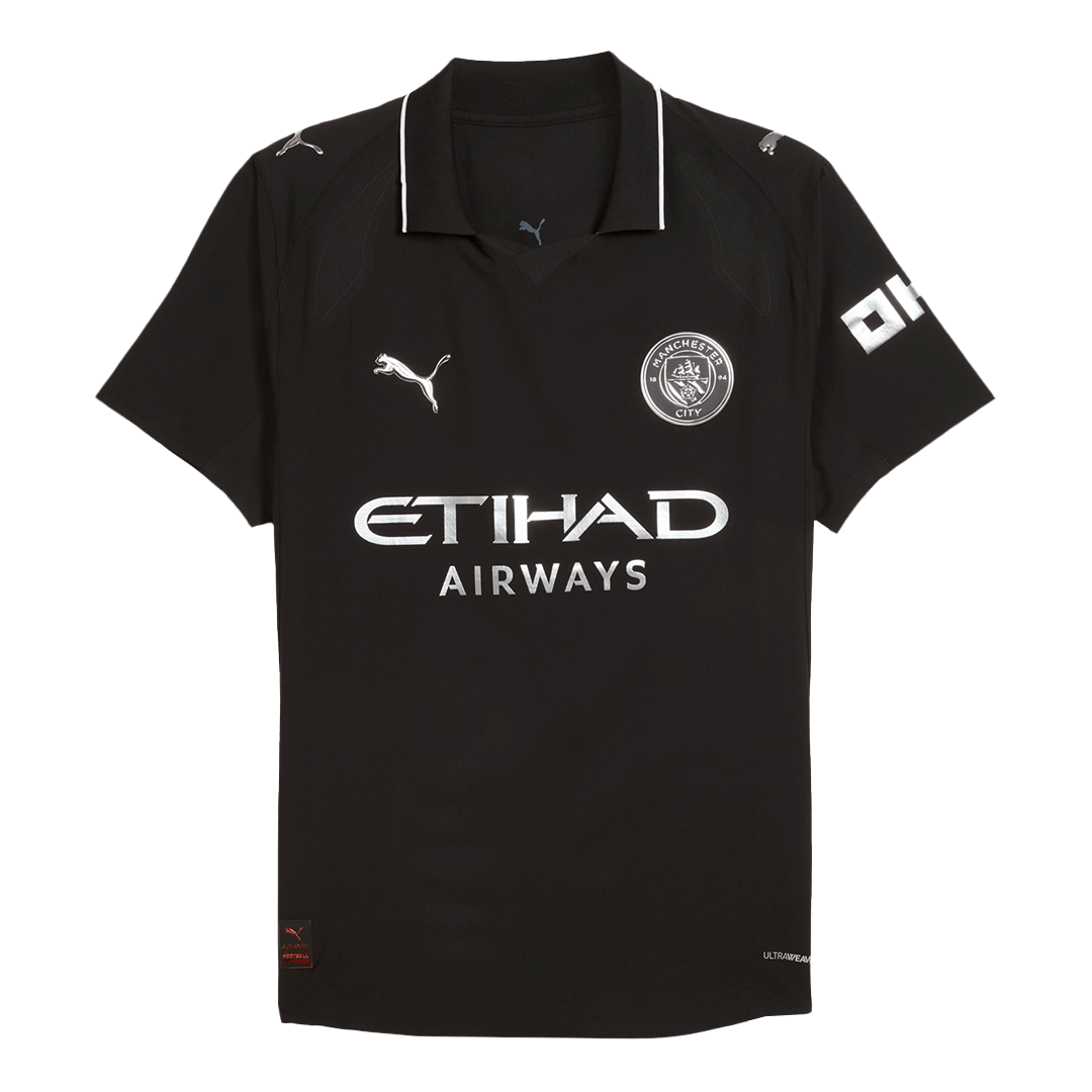 Manchester City 2025/26 Vieras Pelipaita (Player Version) Miesten REIJNDERS #4 - kuva 5
