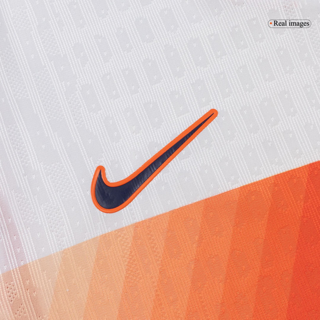 Netherlands World Cup 2026 Vieras Pelipaita (Player Version) Miesten VIRGIL #4 - kuva 4