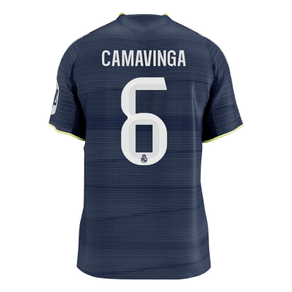 Real Madrid 2025/26 Vieras Pelipaita (Player Version) Miesten CAMAVINGA #6 [PREMIUM] - kuva 9