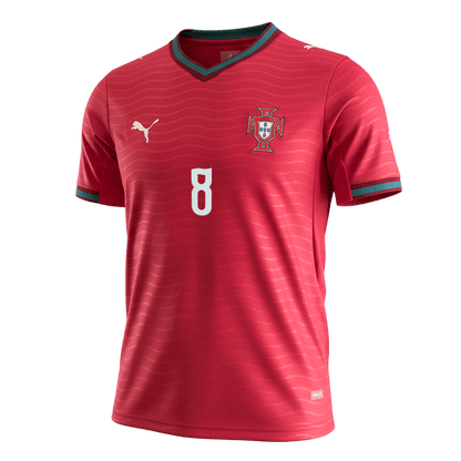 Portugal World Cup 2026 Koti Pelipaita Miesten B.FERNANDES #8 [PREMIUM] - kuva 9